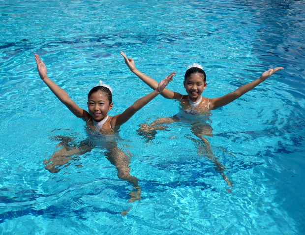Artistic swimming
