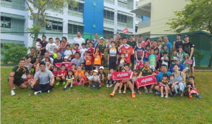 SUNWOLVES HOLD SECOND CLINIC FOR THE NEXT GENERATION OF RUGBY PLAYERS