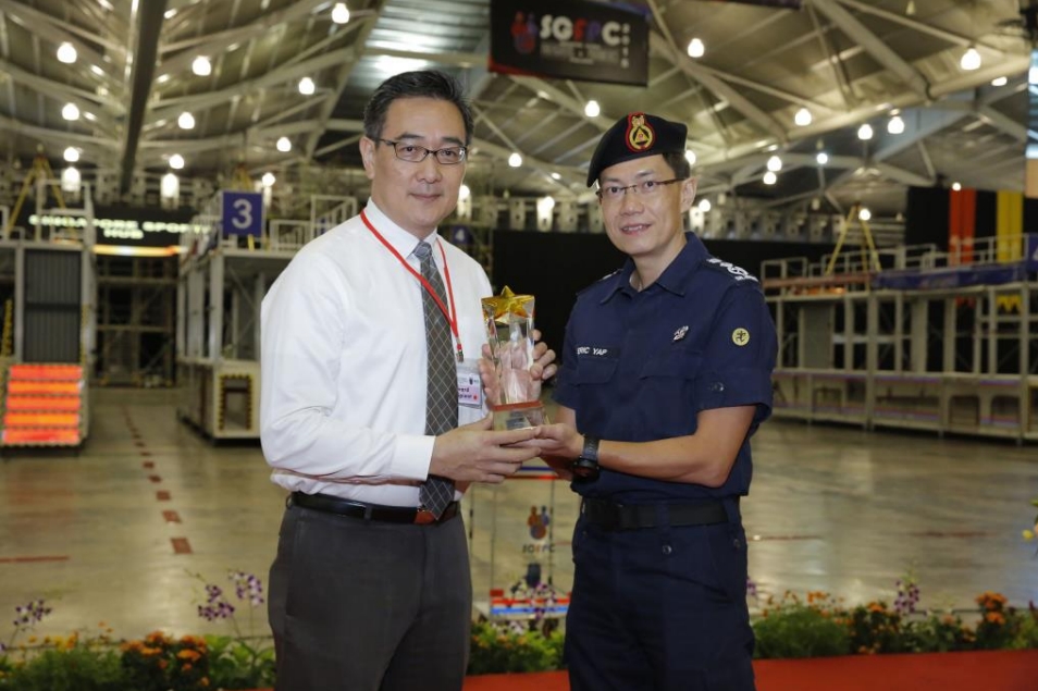 SPORTS HUB RECOGNISED BY SCDF