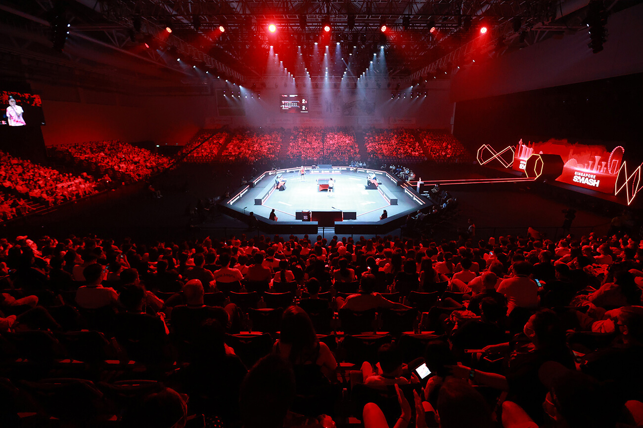 THERE’S SOMETHING SMASHING ABOUT TABLE TENNIS