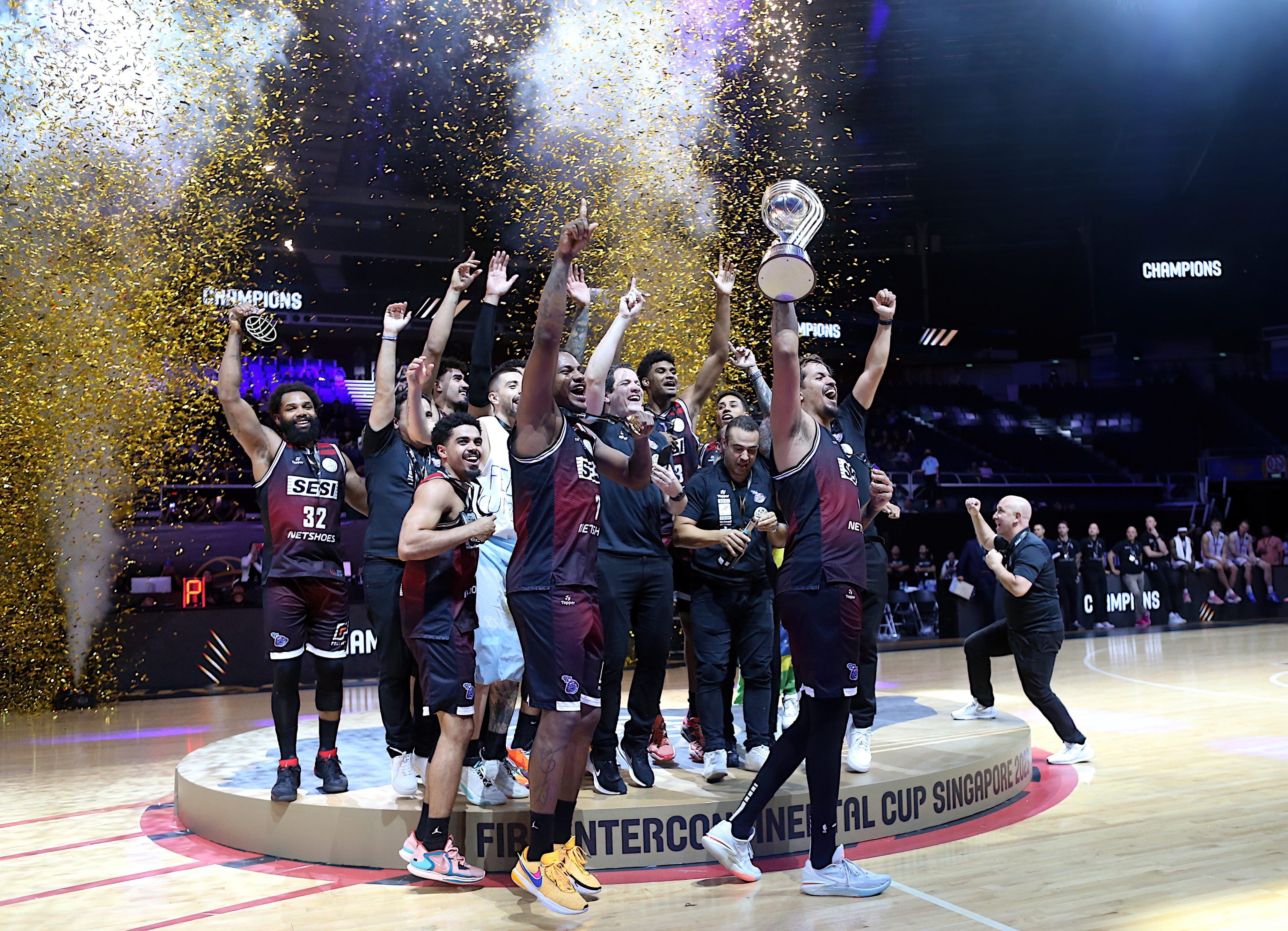 Inaugural FIBA Intercontinental Cup sets Singapore Sports Hub Alight
