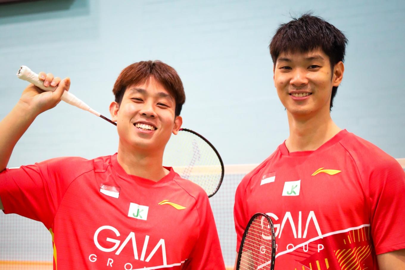 Dynamic Duo: Men’s Doubles Badminton Stars Light Up Singapore Sports Hub