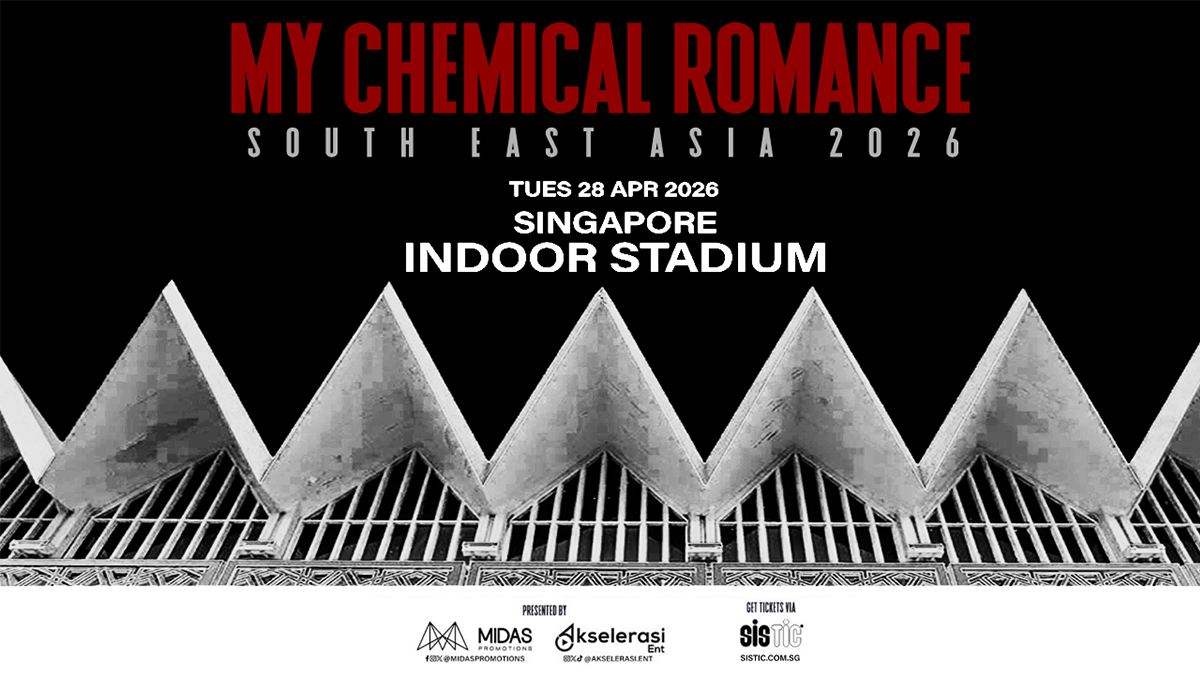 MY CHEMICAL ROMANCE LIVE IN SINGAPORE 2026
