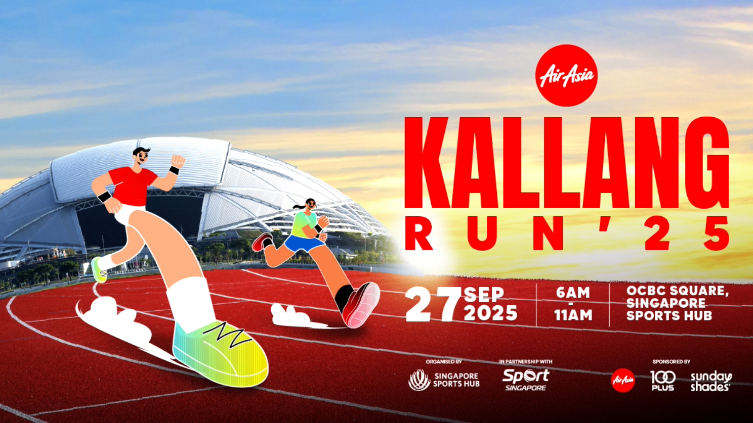 From Sports Hub to Soaring Skies: Fun Run, Fringe Activities, and Free Flights to 5 Holiday Destinations at the AirAsia Kallang Run 2025