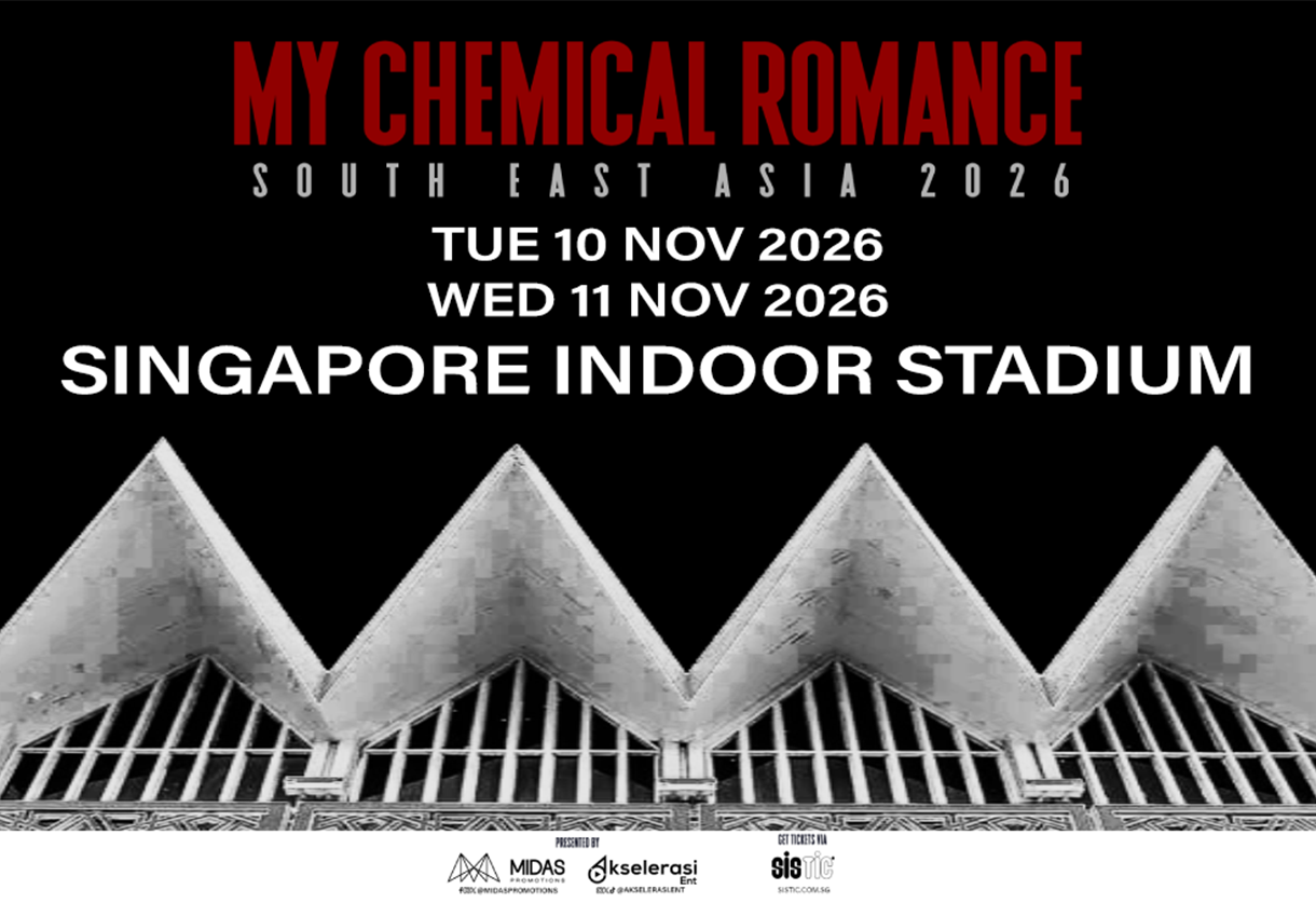 MY CHEMICAL ROMANCE LIVE IN SINGAPORE 2026 