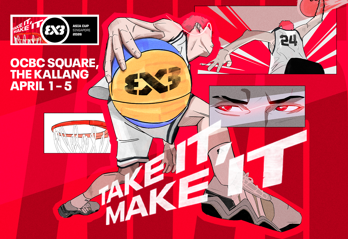 High calibre basketball action at The Kallang as world’s top teams vie for final six spots in FIBA 3x3 World Cup 2026