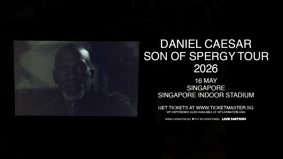 Daniel Caesar - Son of Spergy Tour in Singapore