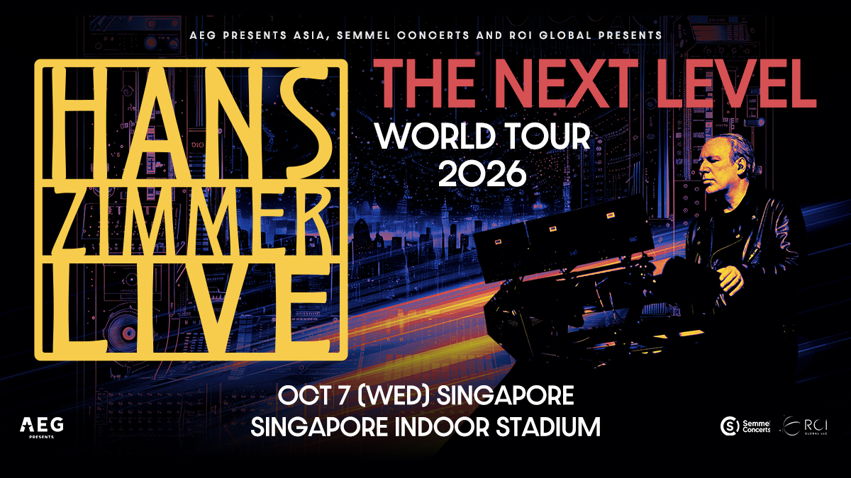 HANS ZIMMER LIVE  - THE NEXT LEVEL IN SINGAPORE