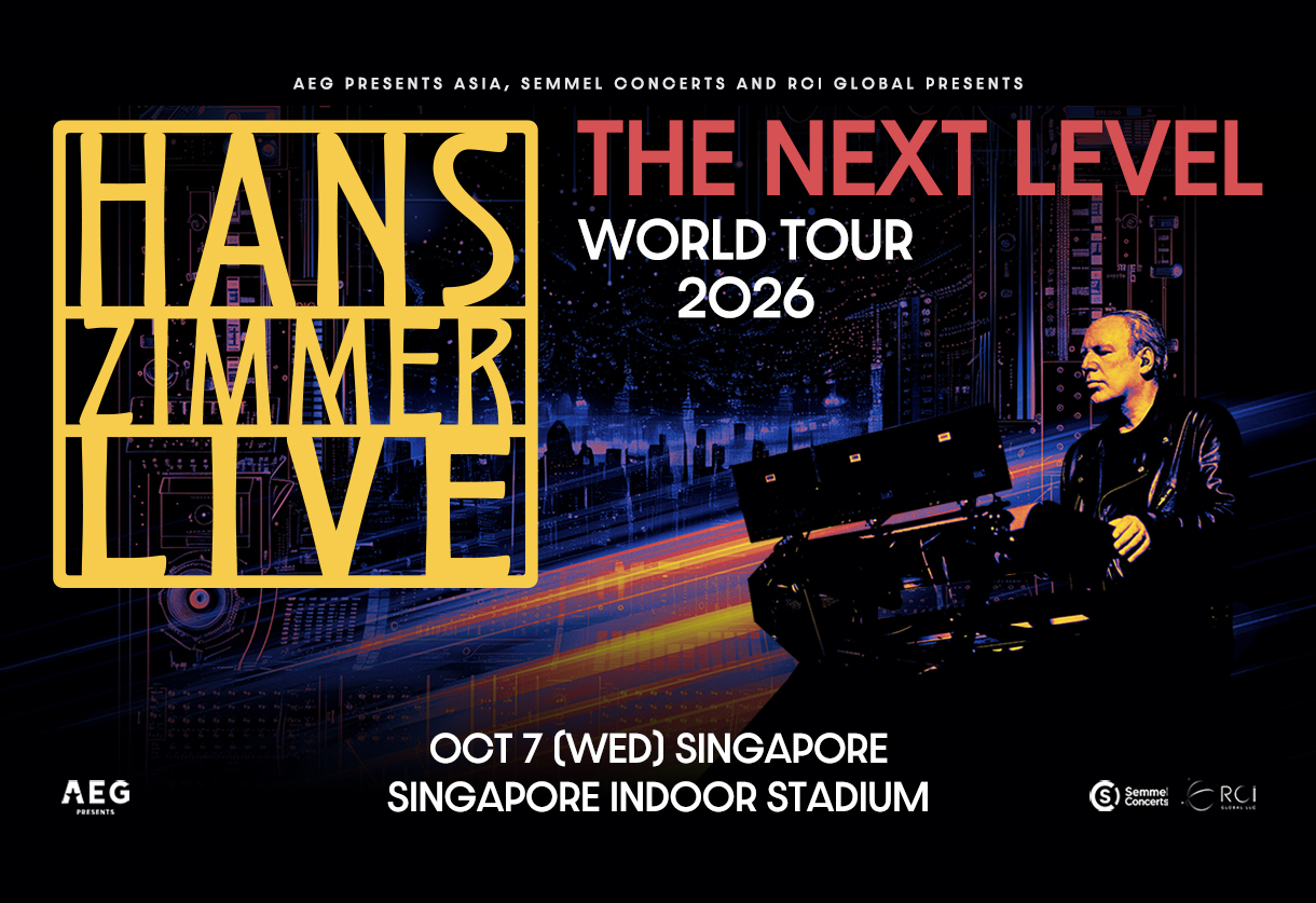HANS ZIMMER LIVE  - THE NEXT LEVEL IN SINGAPORE